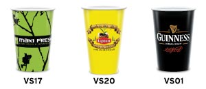 VS13 and VS26 Colored Cups
