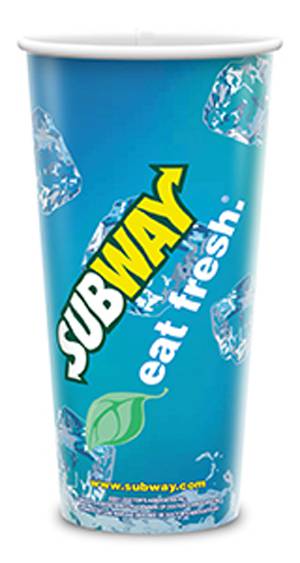 20/21oz Recycld Papr Cup-Double Poly-GLOSS 35% PCF