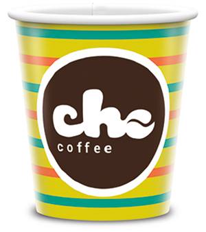 8/9oz Recycled Paper HOT Cup-Single Poly-35% PCF