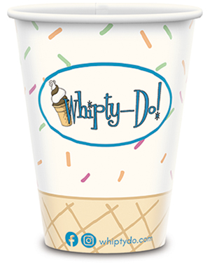 12oz VANISH Plastic-FREE Paper Cup-Matte