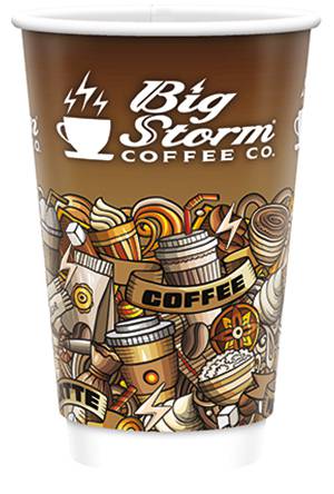 custom disposable coffee cups