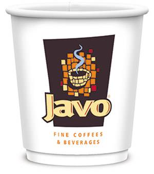 8/9oz Double Wall Recycled Paper Cup - GLOSS 35% P