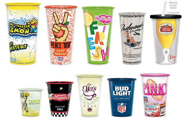 Clear Plastic Cup Lids | Visstun® Cups &amp; Containers